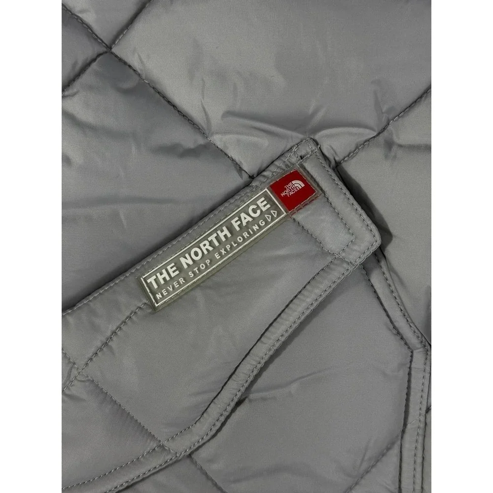 The North Face Never Stop Exploring Gray Quilted Jacket Men's Size 2XL